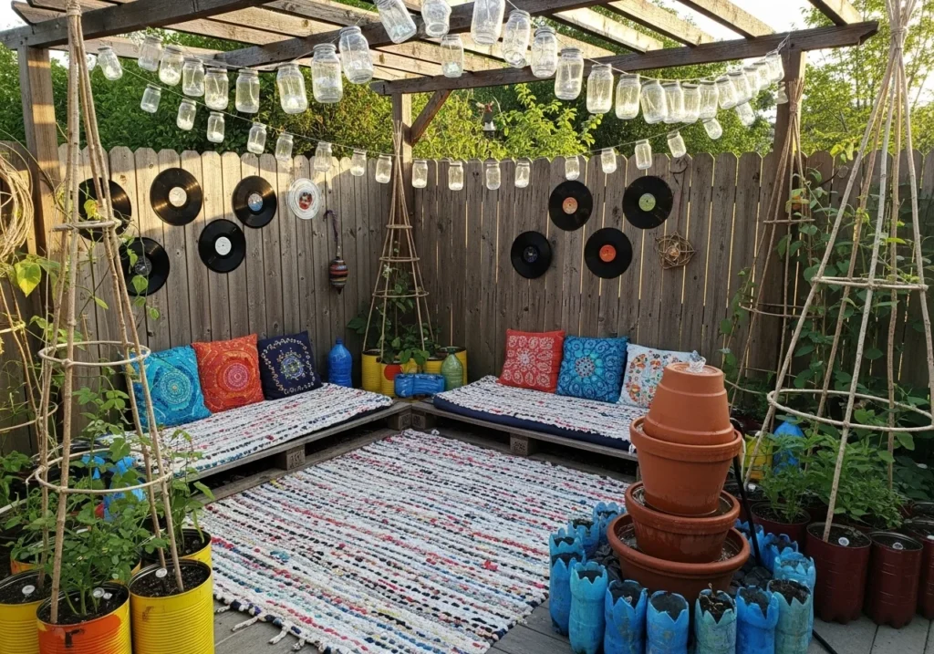 Stylish patio decor ideas with cozy seating, outdoor lighting, plants, and modern furniture for a beautiful upgraded outdoor space