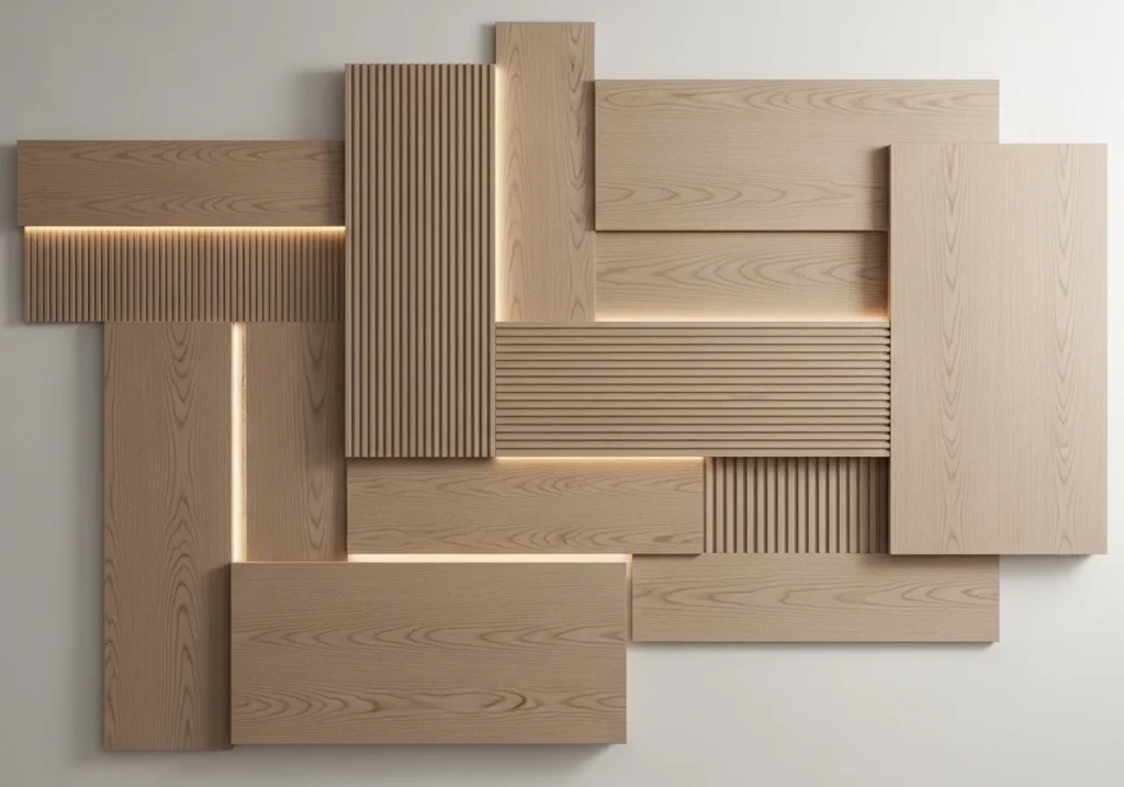 Luxury wall panel design ideas for modern home interior walls