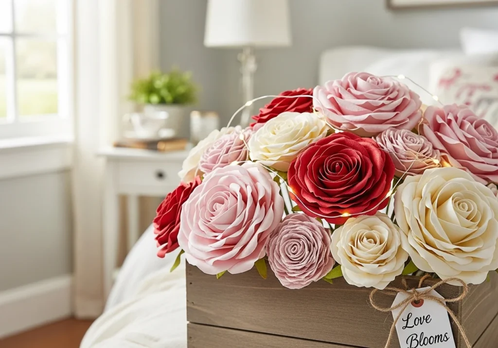 Elegant vanity setup inspired by Beauty and the Beast theme