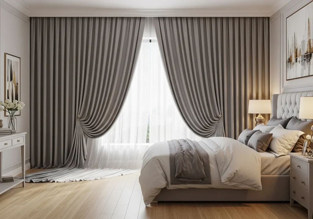 Stylish window decor ideas with elegant curtains and modern home design