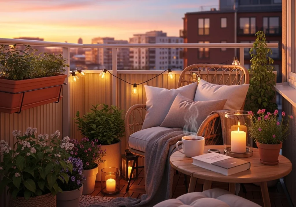 Stylish Balcony Decoration Ideas for Cozy Spaces
