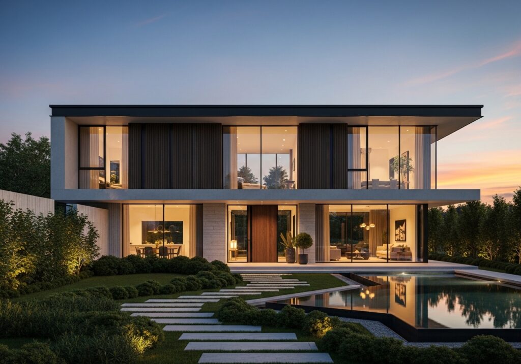 Modern Home Exteriors with stylish and contemporary house design