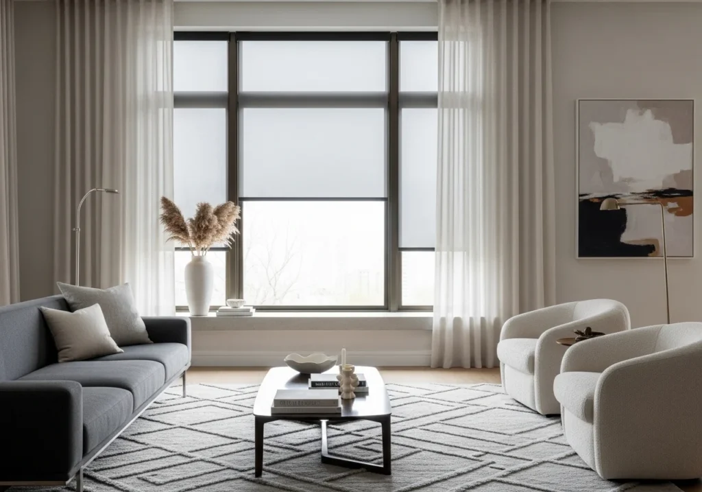 Stylish window decor ideas with elegant curtains and modern home design