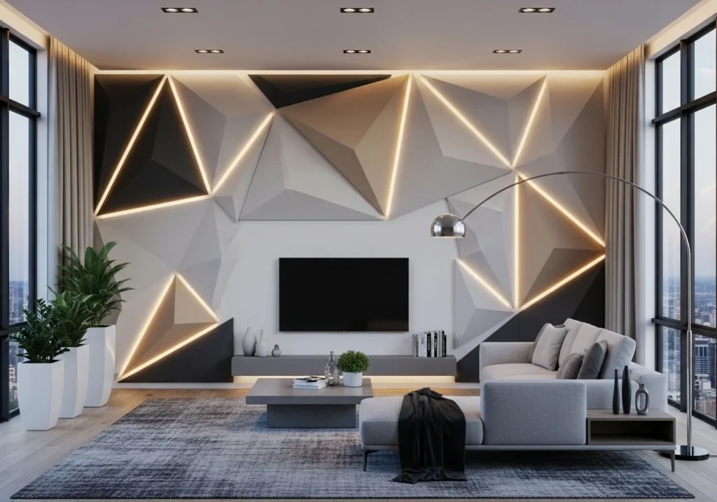 Luxury wall panel design ideas for modern home interior walls