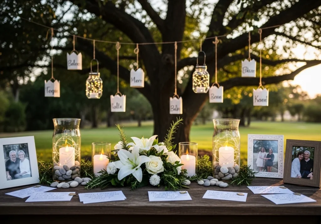 Memorial Day Weekend celebration with American flags, outdoor BBQ, travel vibes, and family enjoying summer holiday activities