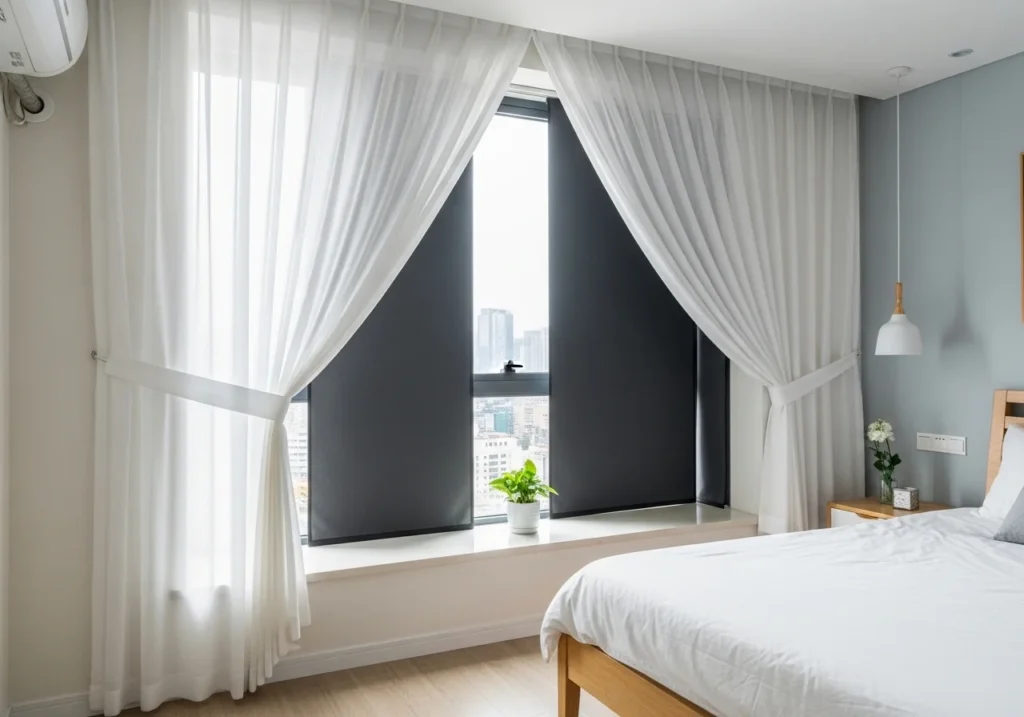 Stylish window decor ideas with elegant curtains and modern home design