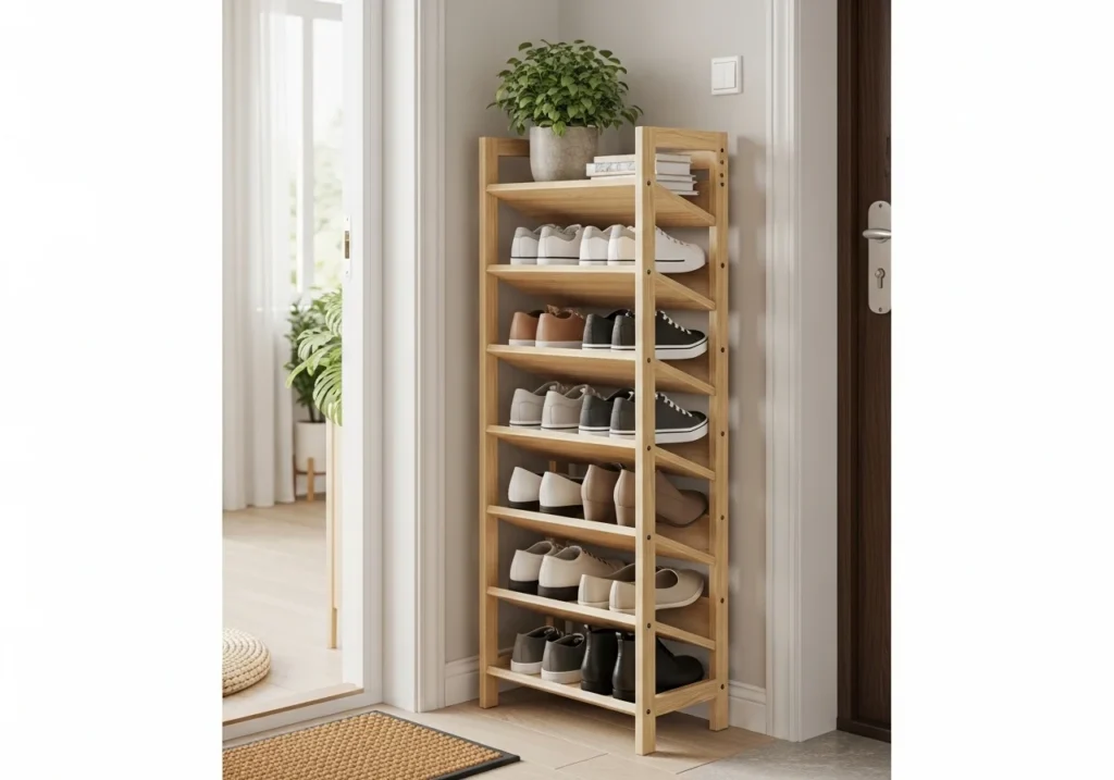 modern shoe rack ideas for organized stylish home with space saving storage design