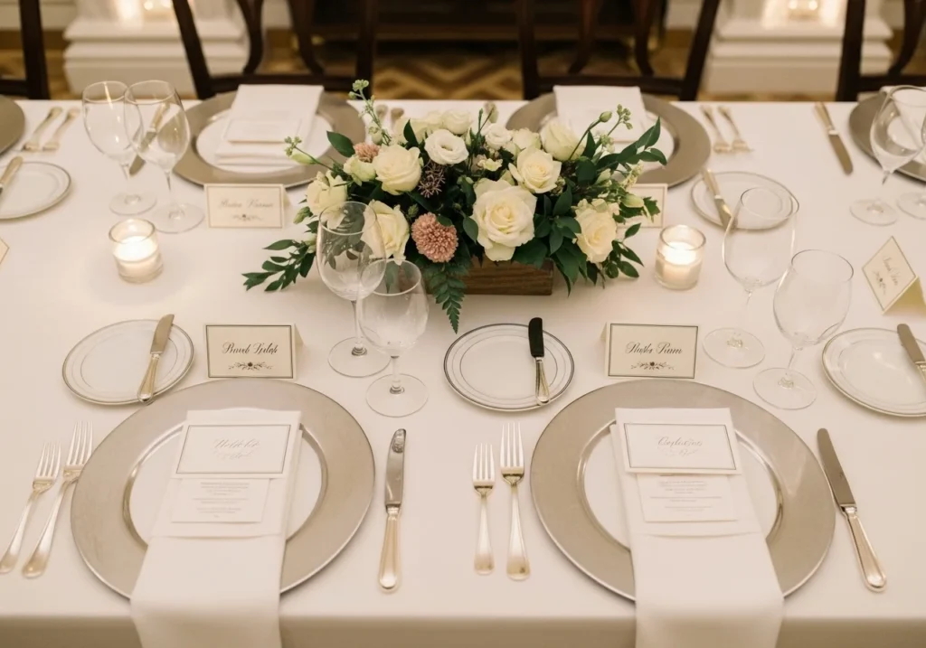 Modern Dining Room Decor Ideas featuring elegant table setup, stylish lighting, wooden dining furniture, and cozy contemporary interior design