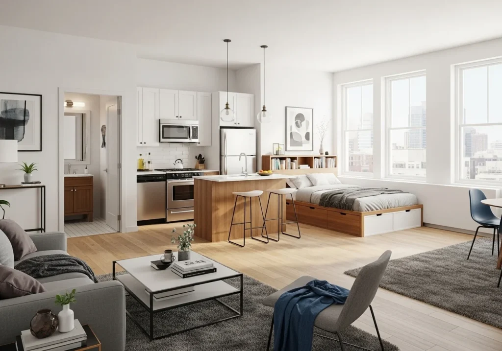  studio apartment decor ideas layout