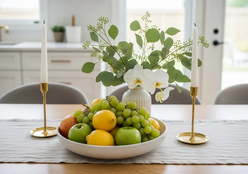 Modern kitchen dining table ideas with stylish space-saving design for small and large homes featuring elegant chairs and cozy decor.