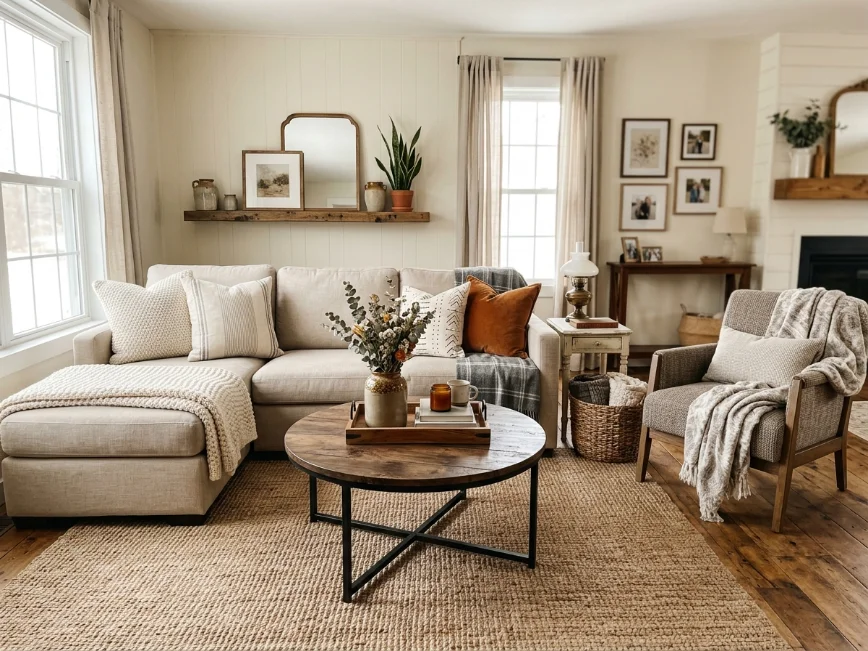 mixing affordable and investment furniture pieces