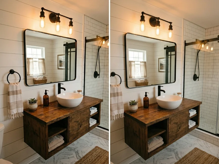 modern bathroom lighting upgrade ideas