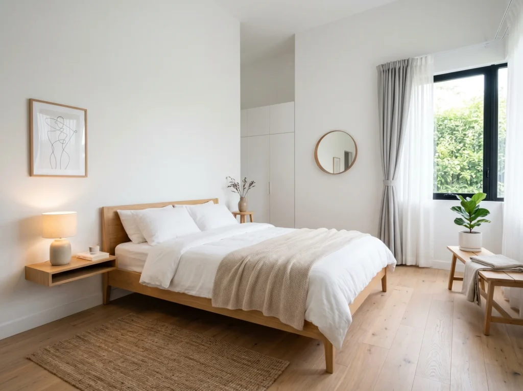 minimalist bedroom ideas peaceful stylish retreat clean modern decor cozy neutral bedroom design